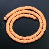 Amazon Color Caliente Hoja de Cerámica Suave Espaciador 6mm Cuentas En Caja Material DIY Cuentas Pulsera Accesorios de Joyería