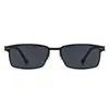 Gafas de Sol de Moda para Conducir de Comercio Exterior Retro Metal High-End para Mujer Pesca Estilo Callejero Gafas de Sol Polarizadas de Marca Grande para Hombre