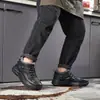Zapatos de algodón para hombre de invierno transfronterizos, forrados de felpa, engrosados, cálidos, de caña alta, con cordones, casuales, para exteriores, para ir al trabajo, versátiles, zapatos de felpa para hombre