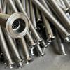 Tubo Ondulado para Vácuo Kf2550 Tubo Ondulado Flexível de Aço Inoxidável Mangueira de Metal com Liberação Rápida Mangueira de Instalação Rápida Resistente a Ácidos e Alcalis