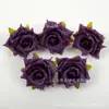 Simulação de explosões pétalas de rosa enroladas cabeça de rosa flor de cabelo DIY flor arranjo floral floral transfronteiriço comércio exterior decoração de casamento flor de seda