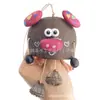 Muñeca de cáscara de nuez, muñeca de campana de agua, amuleto para bolso DIY hecho a mano, colgante lindo y peculiar, decoración para coche, popular en zonas escénicas