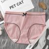 Ropa Interior Femenina Japonesa Estudiantes Estilo Coreano Hilo Cintura Media Chica Sexy Linda Talla Grande Pantalones Comercio Electrónico Transfronterizo