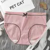 Ropa Interior Femenina Japonesa Estudiantes Estilo Coreano Hilo Cintura Media Chica Sexy Linda Talla Grande Pantalones Comercio Electrónico Transfronterizo