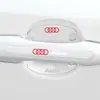 Tira Anticolisión para Coche Protector de Manija de Puerta Adhesivo Transparente Decoración de Manija Universal para Todos los Modelos de Coche
