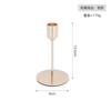 Estilo nórdico minimalista Castiçal Ornamentos Casa Sala de Estar Mesa de Jantar Romântico à Luz de Velas Decorações de Jantar