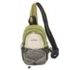 Mochila Cruzada Multiusos para Niños al Aire Libre Estilo Coreano Combinación de Colores Personalizada Ultraligera Secado Rápido Mochila de Viaje para Parejas Niños