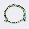 Amazon Pulsera de la Amistad de Cuerda de Algodón Colorida Tejida a Mano Xizang Frotada a Mano Cuerda de Algodón Colorida Suministros para Fiesta Nuevo