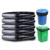 Sacos de Lixo Extra Grandes e Grossos para Uso Industrial, Grossos e Difíceis de Rasgar, Sacos Plásticos Pretos Extra Grandes para Catering e Uso Comercial