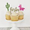 Variedad hawaiana de cactus de suministros para disfrazarse, para hornear pasteles, tarjetas, fiesta de verano en la playa, decoración de pastel, bandera