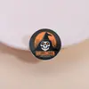 Halloween Transfronteiriço Ceifador Caveira Chapéu de Mago Insígnia Retro Americano Horror Liga Broche Acessório de Feriado
