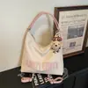 Bolsa de Gran Capacidad para Mujer, Bolso de Hombro con Letras, Bolso Tote Casual para el Día a Día, Bolso Cruzado Versátil para Mujer, Gran Capacidad