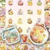 59 pegatinas no repetidas lindas de dibujos animados día difuso animación Baokemeng decoración de botella funda de teléfono móvil taza refrigerador pegatinas impermeables