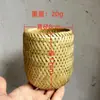 Guangxi Productos de Bambú Tubo para Té Aguja para Té Pinza para Té Accesorios para Té Almacenamiento de Escritorio Portalápices Tubo para Maquillaje Portalápices Tubo de Almacenamiento