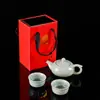 Horno Ge Juego de Té de Regalo Evento de Empresa Souvenirs Regalos de Reunión Anual Estilo Chino Caja de Regalo Pequeña Selección Empresarial