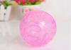 Hamster Urso Dourado Bola de Corrida Brinquedo para Hamster Acrílico Transparente Suprimentos para Hamster 10cm Mini Bola de Corrida Fitness