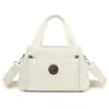 Bolsos para Mujer 2025 Nuevo Estilo Bolsa de Tela Casual Multicompartimento Portátil Bolso de Hombro Gran Capacidad Bolso Cruzado Multibolsillos Bolsa para Mamá