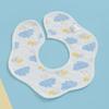 Babadores de Bebê Impermeáveis Gaze Toalha de Saliva Babador de Algodão Puro Babador de Saliva para Recém-Nascido Babador Pétala Anti-Vômito Primavera e Verão