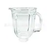 Suministro Mayorista de Fábrica Accesorios para Licuadora India Taza para Jugo Taza Mezcladora de Vidrio Accesorios para Batidora Taza de Vidrio