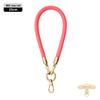 Cordão Original para Celular Longo 8mm Mosquetão de Montanhismo Transversal Ajustável Outdoor Elegante Dourado Escalada Corda Trançada