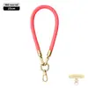 Cordón de alta gama original para teléfono móvil de 8 MM resistente para colgar en el cuello ajustable para exteriores anti-pérdida cuerda trenzada para muñeca dorada