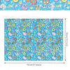 Wx338 Papel de Seda para Piscina de Verão 17g Doce de Presente Papel de Embalagem à Prova de Umidade Boia de Piscina Chinelos Decoração Papel de Seda