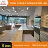 Armário de Exposição Personalizado de Fábrica para Óculos de Sol e Óculos Armário de Ilha de Madeira Pintada Armário de Exposição para Loja em Shopping
