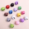 Metal Pintado Color Macron Campana DIY Accesorios para Mascotas Llavero Colgante Cadena de Teléfono Colgante Materiales para Accesorios