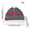 Nuevo Vacaciones Adulto Árbol de Navidad Rojo Engrosado Sombrero de Navidad Fiesta Infantil Astas Decoraciones Navideñas