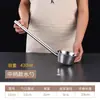 Cucharón de agua de acero inoxidable 304 con mango extendido, cuchara extra gruesa, cucharón de agua para cocina y cafetería, cucharón grande para sopa, cucharón para sopa, cucharón de agua