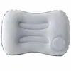 Almofada de Viagem Inflável Portátil Pressionável Automática Almofada de Avião Suporte Lombar Rosto Para Baixo Almofada Lombar de Avião Apoio de Costas Almofada de Suporte Lombar