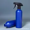 Suministro del Fabricante Material HDPE 28 dientes 500ML Azul Hombro Redondo Botella de Plástico Botella Dispensadora de Limpiador Líquido