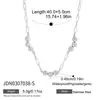 Pendientes Jieding de Acero Inoxidable con Circonita, Tres Pares, Pendientes de Lujo Ligero de Gama Alta, Tachuelas de Acero de Titanio, Joyería Transfronteriza Europea y Americana