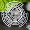 Tapete respirável à prova de vazamento para vaso de flores, tapete de cobertura para drenagem, novo tapete de fundo cônico, rede de drenagem para suculentas, tampa de rede de drenagem para fundo de orquídea