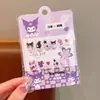 Nuevas Uñas Portátiles de Resina 3D para Niños, Pegatinas de Uñas Adhesivas de Dibujos Animados Lindos para Niñas, Uñas Postizas, Piezas de Uñas Terminadas