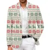 Novo Terno Masculino de Natal Comércio Exterior Transfronteiriço Amazon Jaqueta de Terno Estampada Moda Masculina Terno Estilo Britânico