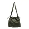 Bolso de Hombro de Pana Casual de Moda para Mujer Bolso Transfronterizo Nuevo Versátil Cruzado Cubo Axila Bolso Tote