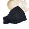 Nuevo Sombrero de Mujer Tejido de Lana Cálido Grueso Headwear de Punto Otoño Invierno Ala Ancha Diadema Accesorios para el Cabello Cubre Cabeza Sombrero