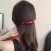 Corea del Sur Simple Elegante Cola de Caballo Alta Horquilla Torcida Cabello Parte Posterior de la Cabeza Cabello Alto Sentido Pinza de Tiburón Clip Banana Tocado
