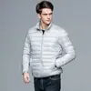 Jaqueta de Algodão Leve Nova para Homens Roupas de Inverno com Capuz para Homens Tamanho Grande Calor Casual para Homens