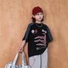 Camiseta de Manga Corta para Niños Verano 2026 Nuevo Estilo Marca Trendy de Verano para Niños Grandes Camiseta de Algodón Puro Top Elegante
