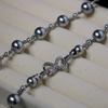 Brillante Galaxia Cánamo Real Perla Collar Cadena de Suéter de Lujo Ligero Hebilla Universal Luz Fuerte Redondo Qingdao Meiya Joyería