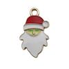 140 Desenhos animados Óleo Gota Liga Santa Elk Árvore Floco de Neve DIY Brincos Pulseira Pingente Jóias Acessórios
