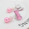Brincos de Clipe Infantis Desenho Animado Sem Orelhas Furadas Diamante Colorido Contas Penduradas Brincos com Franja Brincos Decorativos para Meninas Preço por Par Estilo Infantil