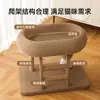 Combo de rascador y cama para gatos transfronterizo, juguete para gatos resistente al desgaste y a los arañazos, cama para gatos de autoentretenimiento y alivio del aburrimiento para gatos, suministros para mascotas al por mayor