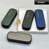 Nuevo Estuche Redondo de Lentes de Alta Gama y Elegante, Portátil y Resistente a la Presión, Estuche Sencillo y Portátil para Estudiantes, Hombres y Mujeres
