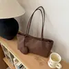 Bolso tote minimalista de alta gama transfronterizo para mujer, nuevo modelo 2026, bolso de mano versátil casual de gran capacidad, bolso de mano y bolso de hombro
