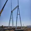 Estructura de Acero Galvanizado por Inmersión en Caliente Marco de Central Eléctrica Marco de Subestación Terminal 220Kv Marco de Potencia de Parque Eólico 110Kv