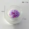 Dia dos Namorados Rosa Copo Flor de Cera Vela Perfumada Vela DIY Decoração de Casa Amor Vela de Vidro