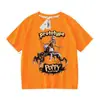 Jogo Poppy Playtime Protótipo Camisetas de Verão de Manga Curta para Meninos e Meninas Tops Infantis